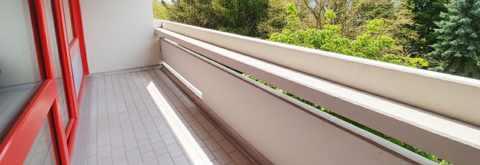 Großer Balkon