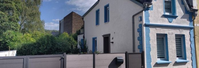 Einfahrt zu Stellplatz