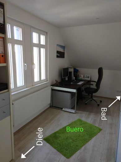 Büro oder Schlafzimmer