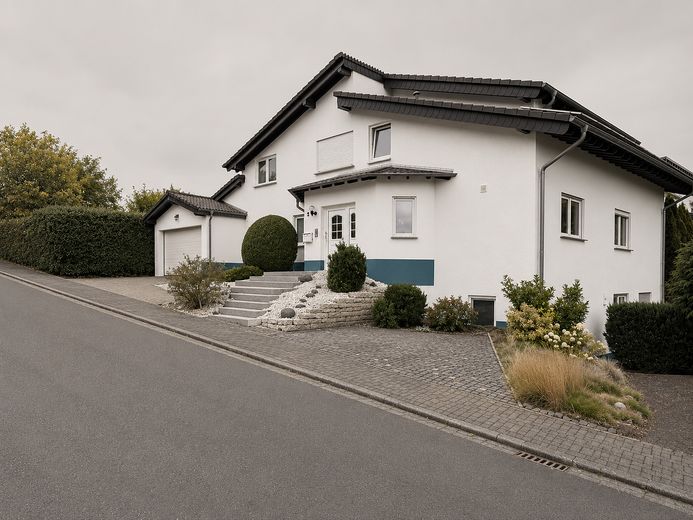 Wohnung wie Doppelhaushälfte – Haus