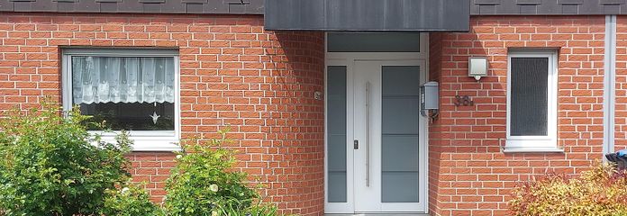 Doppelhaus Eingangsbereich