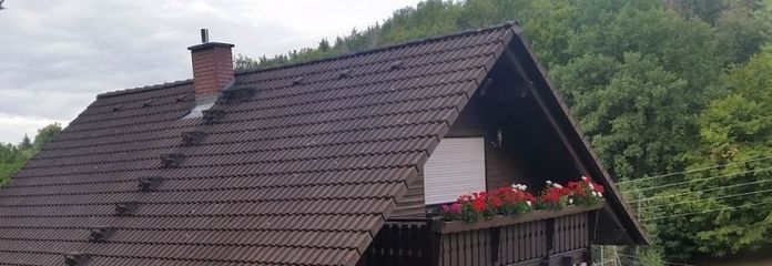 ruhig und grün