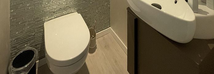 Gäste WC im Erdgeschoss