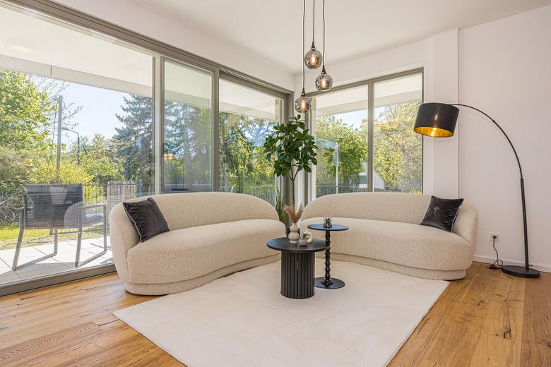 Wohnzimmer Musterwohnung