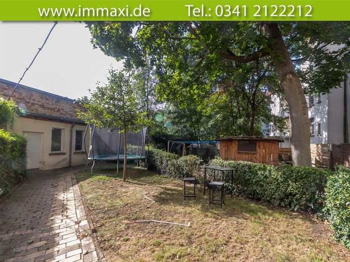 LEIPZIG-MÖCKERN + 3 RAUM WOHNUNG MIT EINBAUKÜCHE + 3.OG + AB SOFORT FREI – Hinterhof