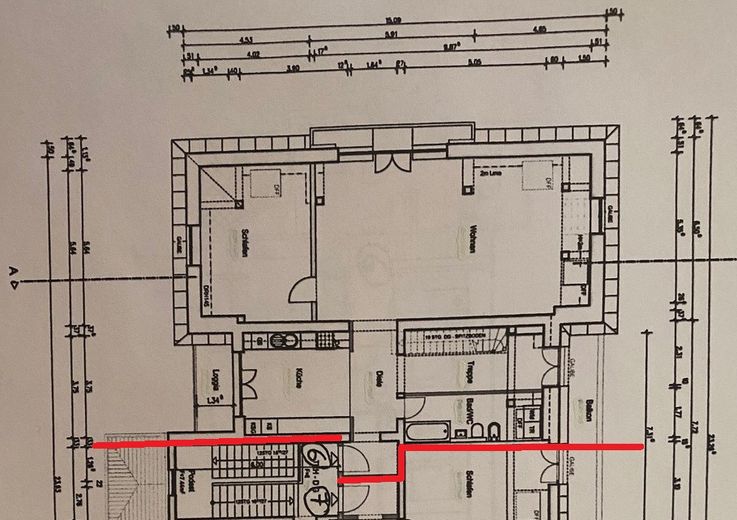 Mansarda duplex con terrazza, ascensore, cucina componibile, posto auto e molto altro. – 3. Etage