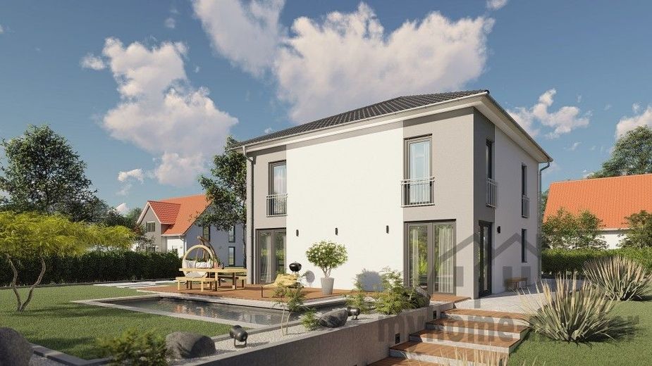 AKTIONSHAUS inklusive Küche! Ab 1.500EUR monatlich ins Eigenheim und sinnvolle Altersvorsorge! – Stadtvilla 162