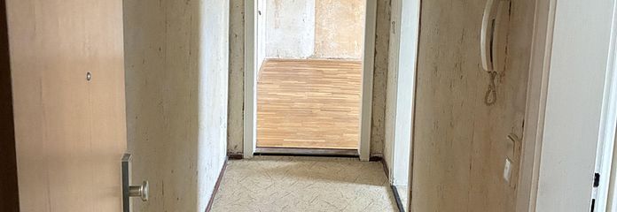 Flur mit Gegensprechanlage