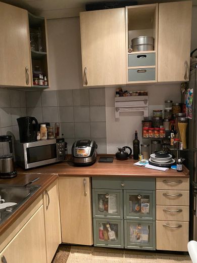 Provisionsfrei vom Eigentümer: Vermietete 2ZKB-EG-Wohnung in Heslach – Küche