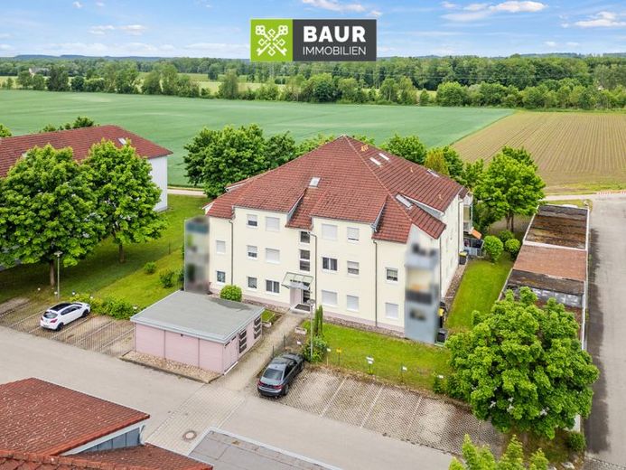 Wohnen mit besonderem Raumgefühl: Charmante 3-Zimmer-Wohnung in Illertissen! – Photo 1