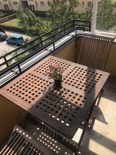 Groene Kissingenviertel, Birkenhof – Balkon, Richtung Süden