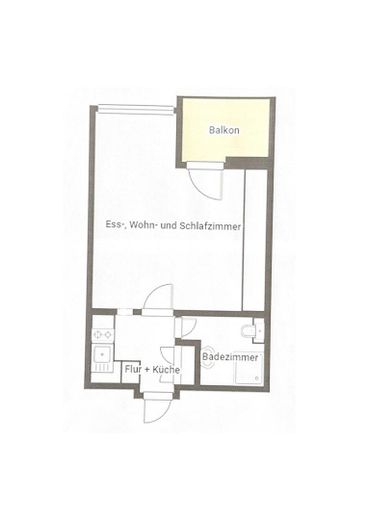 Grundriss Wohnung