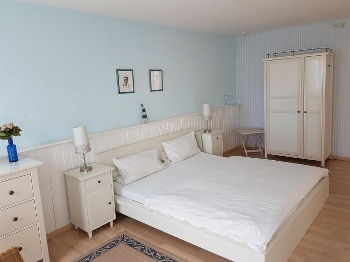 Maisonette mit Dachterrasse mitten in Warnemünde – Schlafzimmer 2 EG