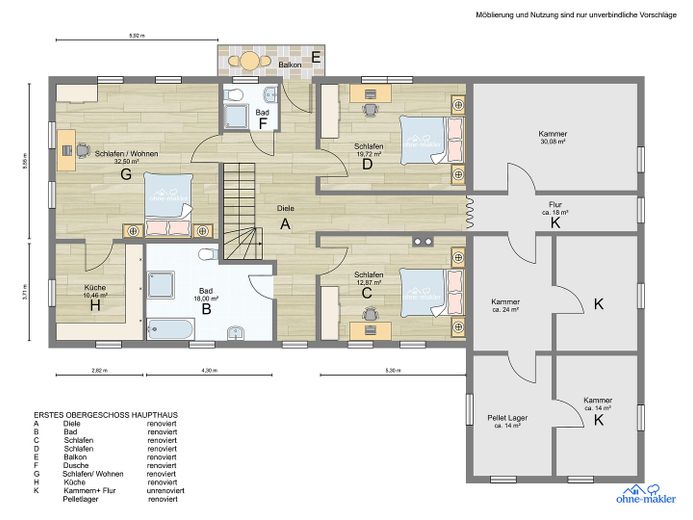 Grundriss-Haupthaus 1.OG