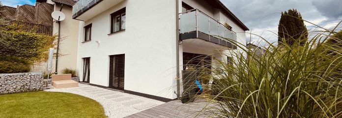 Hausansicht Gartenseite