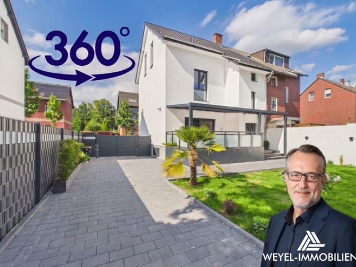 Modernes Zuhause mit Gartenidylle: Kernsanierte Doppelhaushälfte in Gelsenkirchen Erle! – Foto 1