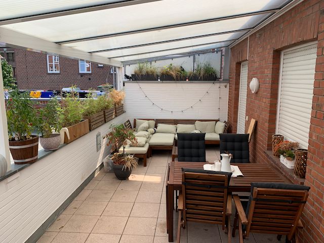 Großzügiger Balkon