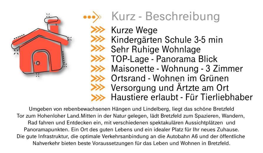 💦 شقة ميزونيت من 3 غرف بمساحة 76,03 م²، شاملة المرآب وموقف السيارات 💦 – WB - Kurzbeschreibung