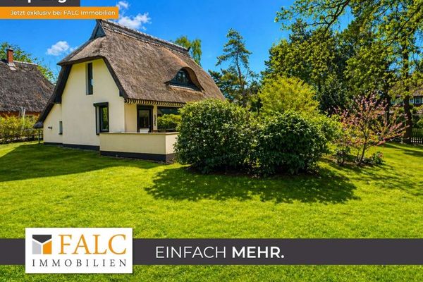 ***Erste Reihe, Reetdach, Ostsee – exklusives Ferienhaus in Ahrenshoop***