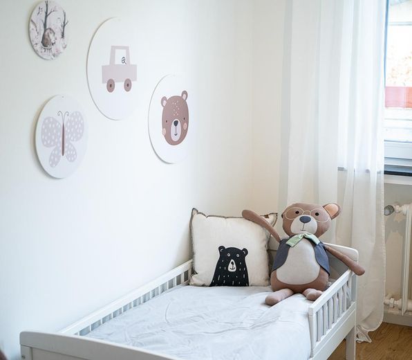 Erstbezug: hochwertige & energetische Sanierung – 3-Zimmer-Wohnung mit Garten, Bonn-Ippendorf – Helles Kinderzimmer