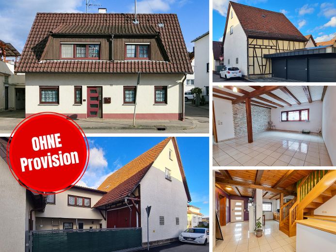 Haus mit großer Scheune: Wohnen, Werkstatt & Hobby unter einem Dach – Titelbild