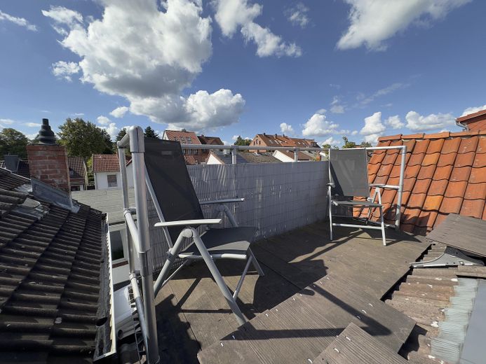 Besonderes Schmuckstück mit Atmosphäre – Dachterrasse 1