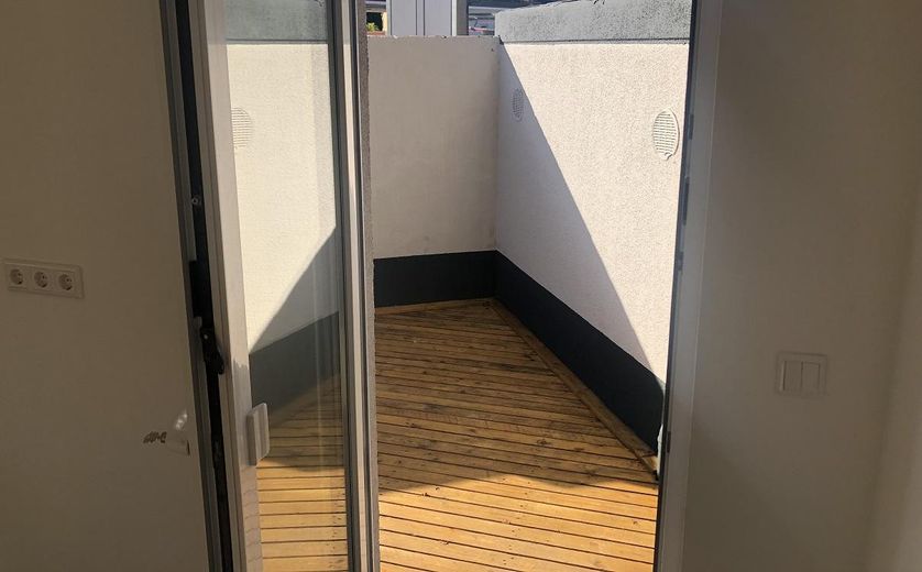 Zentral gelegene sanierte 2-Zimmer EG Wohnung Lev Schlebusch mit Terrasse – Terrasse