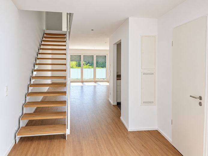 Exklusives Townhouse in Geretsried – Eingang