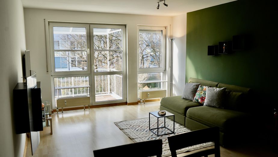 Teilansicht Wohnzimmer