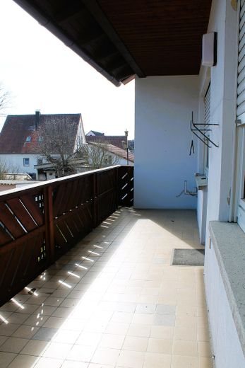 Gepflegtes Zweifamilienwohnhaus in Wilburgstetten mit vielfältigen Nutzungsmöglichkeiten – Balkon OG