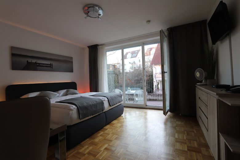 Sicht auf die Terrasse