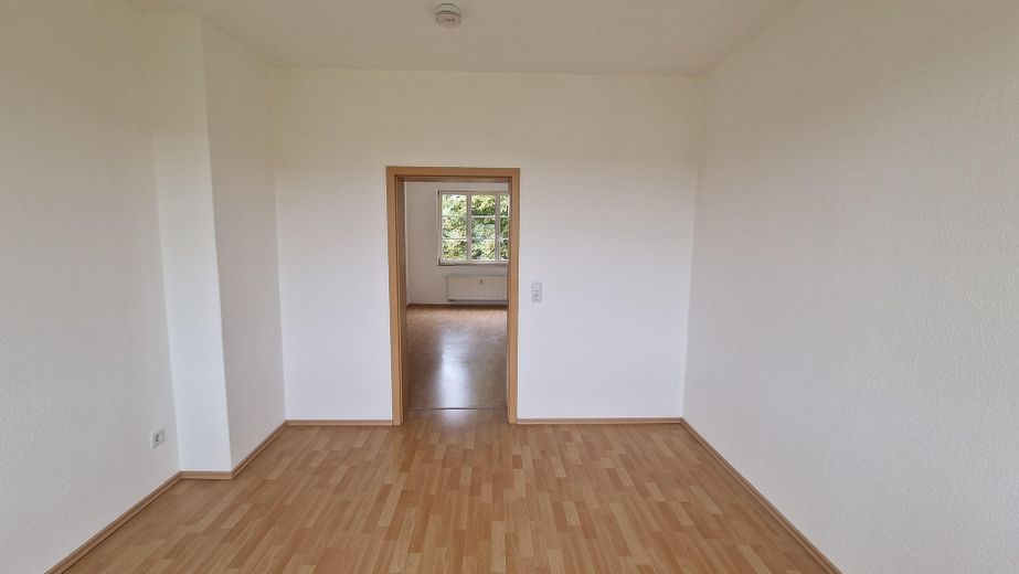 3ZKB in Leipzig Stötteritz mit Blick auf das Völkerschlachtdenkmal – Schlafzimmer 1