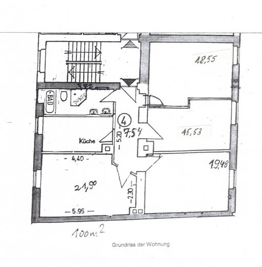 4 ZKB Vermietete Eigentumswohnung, provisionsfrei, nähe Uni, Kapitalanlage – Foto 9