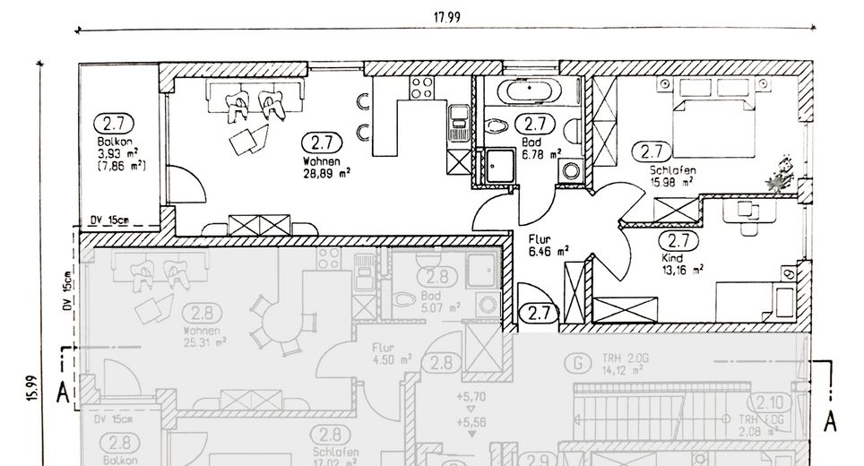 Grundriss Ausführungsplan