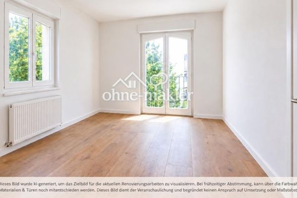 Erstbezug 4-Zimmer Wohnung mit Balkon in Stuttgart West