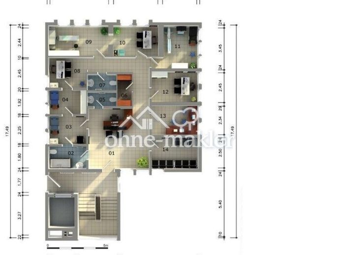 Praxisfläche in etabliertem Ärztehaus – फोटो 1