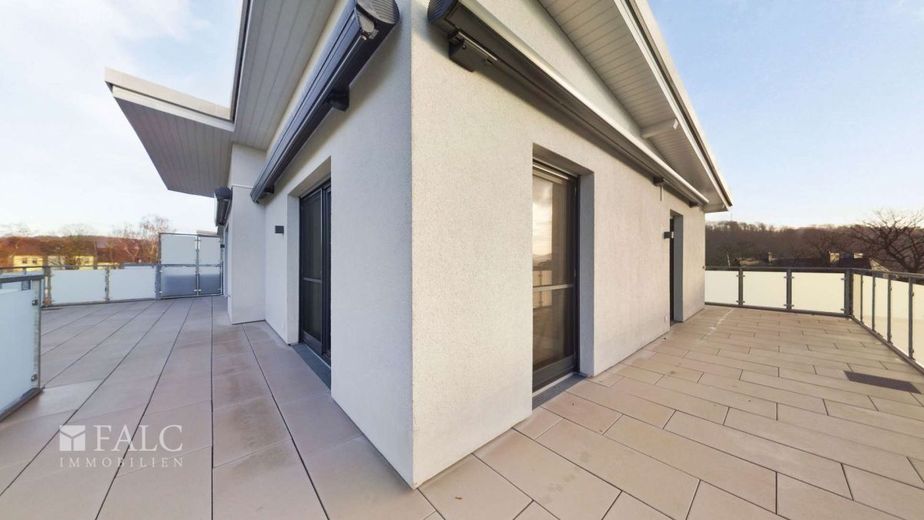 Wohnen im Penthouse - ein Lebensgefühl! – Terrasse