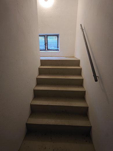 Ehemaliges Pfarrhaus in Oldenstadt zu verkaufen – Kellertreppe zum EG
