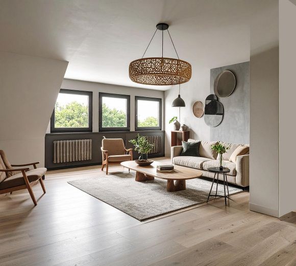 Wohnzimmer. (KI generiert)