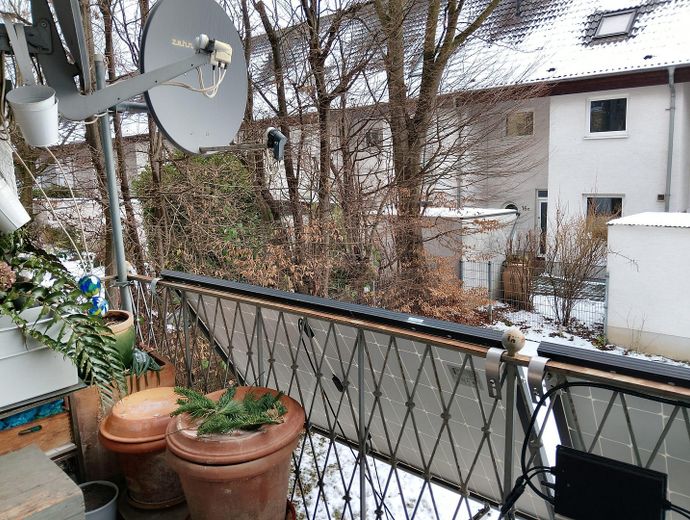 Balkon Solaranlage