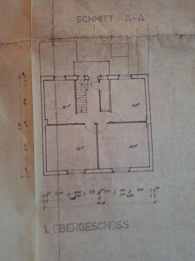 Grundriss 1. Etage