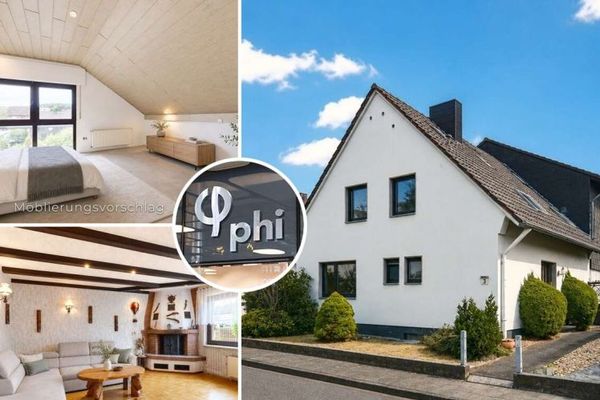 PHI AACHEN - Solides Ein- bis Zweifamilienhaus mit sonnigem Garten in gesuchter Lage von Kreuzau!