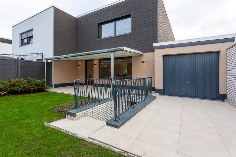 Rückansicht des Hauses