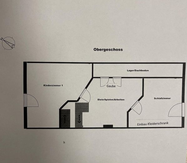 Obergeschoss Grundriss