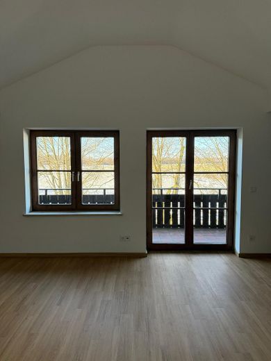 Balkontür im Wohnzimmer