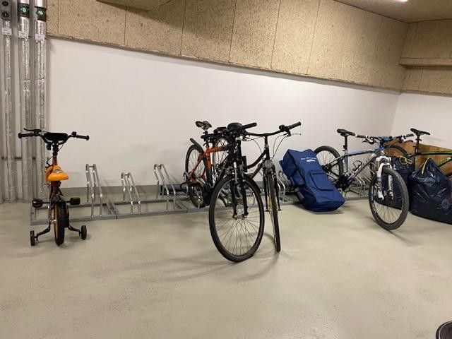 Ekskluzywne mieszkanie na ostatnim piętrze z 4 pokojami i dużym balkonem – Fahrrad- Kinderwagenraum