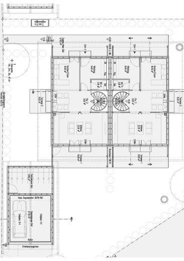 Grundriss EG Baugenehmigung