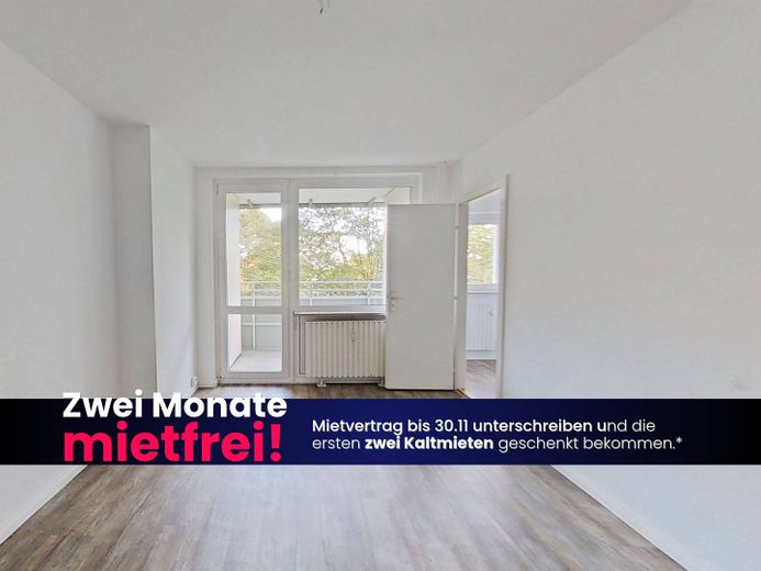 Modernes 1-Zi.-Apartment mit BALKON und EBK – Foto 1