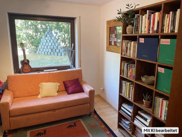 Geräumige 3 Zimmer Wohnung mit eigenem Garten und Garage – Gästezimmer
