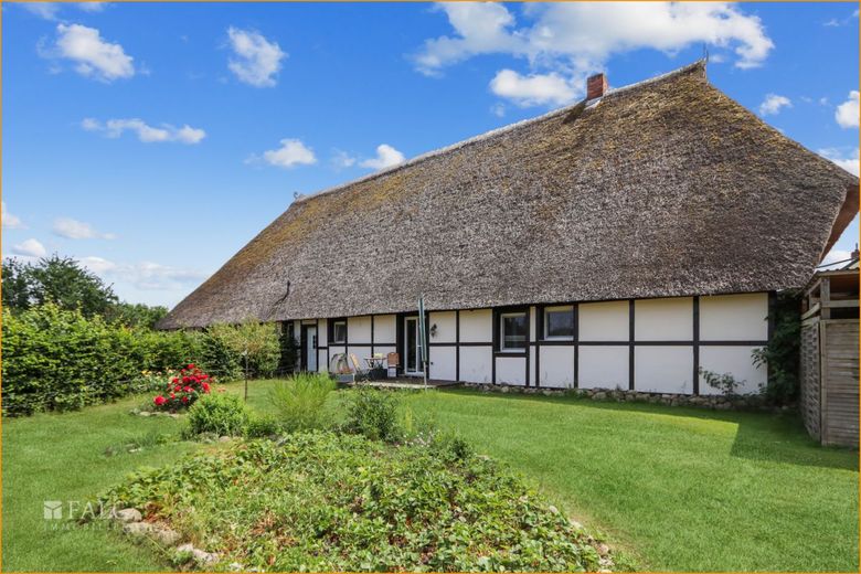 hintere Ansicht Bauernhaus